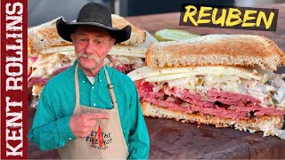 Classic Reuben Sandwich Recipe  Smoked Pastrami [upl. by Airdnaz602]