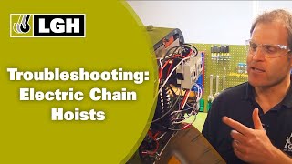 Troubleshooting an Electric Chain Hoist [upl. by Eyanaj]