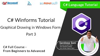 Graphical drawing in windows form  Part 3  C WinForms [upl. by Sucramed]