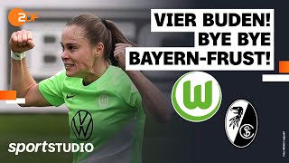 VfL Wolfsburg – SC Freiburg  FrauenBundesliga 7 Spieltag Saison 202324  sportstudio [upl. by Chilt]