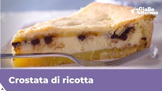 CROSTATA DI RICOTTA CON GOCCE DI CIOCCOLATO [upl. by Nnaylloh]