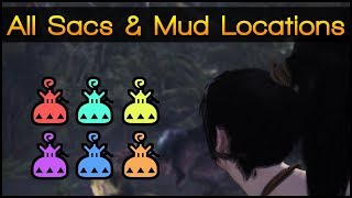 Monster Hunter World ▼ All The Sacs amp Fertile Mud Locations Guide Out of Date [upl. by Ruddie]