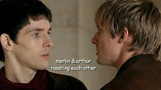 merlin amp arthur roasting each other for 9 minutes straight [upl. by Ettezzil887]