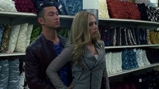 Funny Don Jon Movie Clip  Scarlett Johansson and Joseph Gordon Levitt Fight Over Mop [upl. by Lasonde]