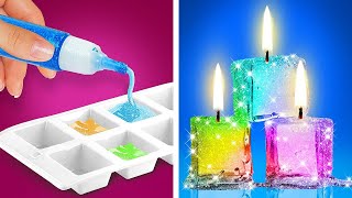 IDEAS MUY FÁCILES PARA HACER VELAS [upl. by Licec365]