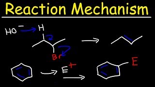 Organic Chemistry  Reaction Mechanisms  Addition Elimination Substitution amp Rearrangement [upl. by Eizzil]