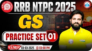 RRB NTPC GS Classes 2025  RRB NTPC GS Practice Set 01  GS for RRB NTPC  GS By Naveen Sir [upl. by Shoemaker]