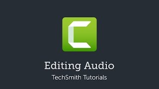 Camtasia Editing Audio [upl. by Elle]