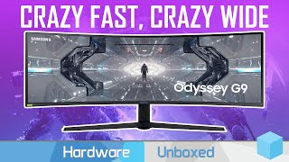 Samsung Odyssey G9 Review The Biggest Fastest Craziest Monitor [upl. by Nathan]