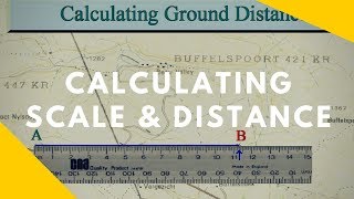 How to read Maps  Scale and Distance Geography skills [upl. by Hildick]