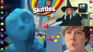 Top 10 Weirdly Funny Skittles Candy Commercials EVER [upl. by Rasla480]