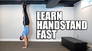 Learn How to Hold A Handstand After Watching This Video [upl. by Aerdnahc181]