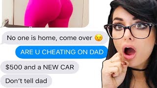 PARENTS CAUGHT CHEATING OVER TEXTS [upl. by Nabi]