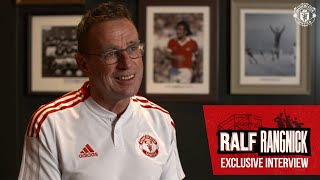 Ralf Rangnick Exclusive Interview  Manchester United [upl. by Seuqramed]