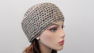 Crochet Beanie Hat [upl. by Assirahc]