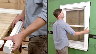 How to Install Exterior Window Trim [upl. by Adnilab]