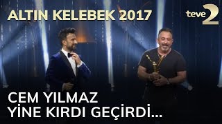 Altın Kelebek Cem Yılmaz yine kırdı geçirdi [upl. by Ecidna]