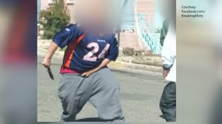 Albuquerque knife fight caught on camera [upl. by Damien501]