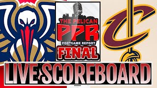 Pelicans vs Cavaliers LIVE Scoreboard [upl. by Eylatan250]