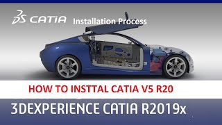 Catia V5R21 letest version how to install catia installation process [upl. by Maharva940]