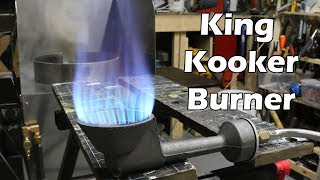 King Kooker WKAF1B High Pressure Burner Overview [upl. by Annaerb]