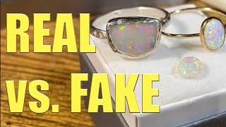 Comparing REAL vs FAKE Opal Which do you prefer [upl. by Peterec]