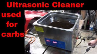 Ultrasonic Cleaner repairs carburetors [upl. by Laerol268]