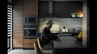 Our Modern Black Kitchen Remodel amp Design Smart Home Kitchen [upl. by Teodor783]