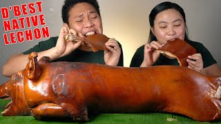 NATIVE LECHON BABOY MUKBANG collab with JayzarRecinto [upl. by Rein]