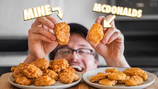 Making McDonalds Chicken McNuggets At Home  But Better [upl. by Adnilreb]