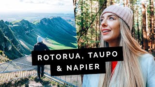 Epic NZ Road Trip 🇳🇿 Rotorua Taupō and Napier [upl. by Rai865]