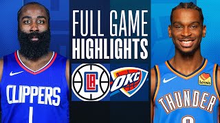 CLIPPERS at THUNDER  FULL GAME HIGHLIGHTS  December 21 2023 [upl. by Gnaht844]