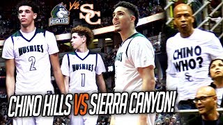 Lonzo LaMelo amp LiAngelo Each GO OFF Chino Hills vs Sierra Canyon CHAMPIONSHIP GAME FULL HIGHLIGHTS [upl. by Ulphiah]