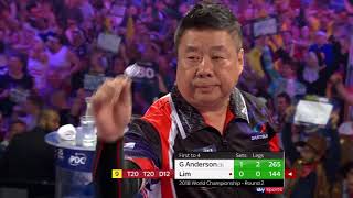 PDC REWIND  Paul Lims ninedarter attempt  2018 William Hill World Championship [upl. by Codel]