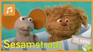 15 MINUTEN SESAMSTRAAT KLASSIEKE KINDERLIEDJES  Sesamstraat  NPO Zappelin [upl. by Aicilana]