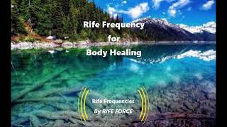 Body Healing  Rife Frequencies [upl. by Ben]