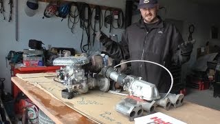 Draw Through TurboCharging Carburetor [upl. by Annahtur]