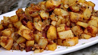 Breakfast Potatoes Recipe  Breakfast Skillet Recipe  Brunch Ideas [upl. by Jacqui61]