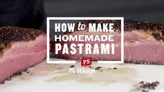 How to Make Homemade Pastrami  Smoked Pastrami Recipe [upl. by Retsam194]