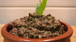 How To Make Olive Tapenade  Easy [upl. by Lyred]