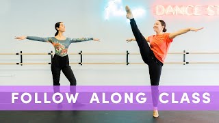 Beginner Jazz Dance Class I Warm up amp Technique Tutorial [upl. by Lalise]