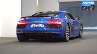 2017 Audi R8 V10 PLUS 610hp  pure SOUND 60FPS [upl. by Eyar442]