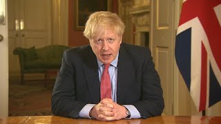 Boris Johnson announces complete UK lockdown amid coronavirus crisis [upl. by Nyberg]