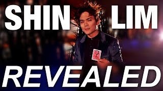 Shin Lim AGT Finals Card Magic Trick REVEALED [upl. by Bendicta]