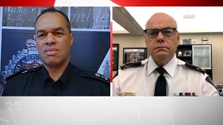 Two Canadian police chiefs address calls for change in policing [upl. by Akimahs7]