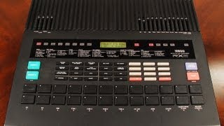 Yamaha RX5 Drum Machine Demo [upl. by Otrevire311]