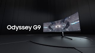 Odyssey G9 A futuristic gaming experience  Samsung [upl. by Dronel]