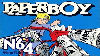 Paperboy  Nintendo 64 Review  HD [upl. by Xam]