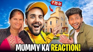 MUMMY REACTION ON FUKRA INSAAN NEW HOME TOUR  DAY 76 [upl. by Lleinad]