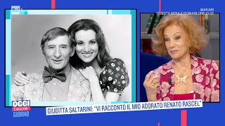 Giuditta Saltarini lamore e il figlio con Renato Rascel  Oggi è un altro giorno 15032021 [upl. by Aihtnis115]